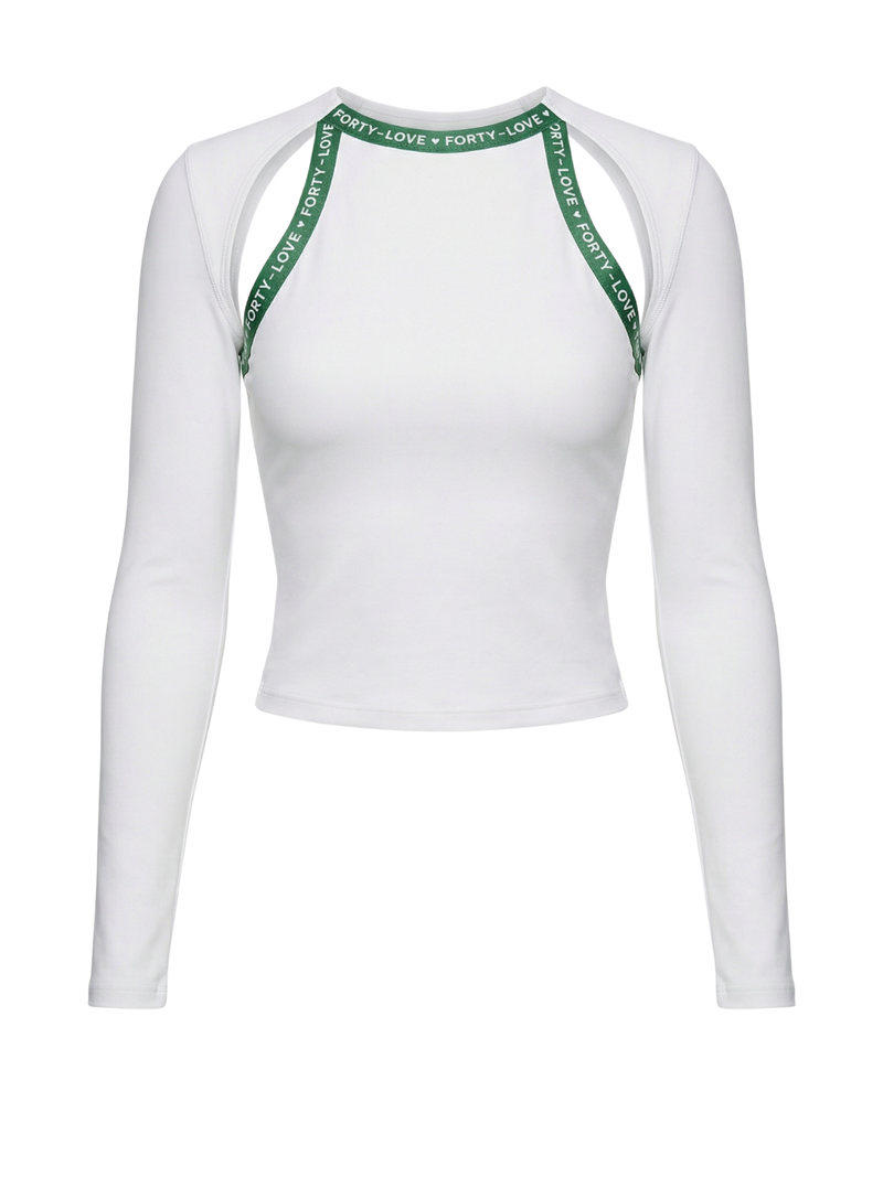 Baseline Tennis Tank With Removable Long Sleeve Bolero