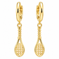 Tennis Racquet Ring Earring