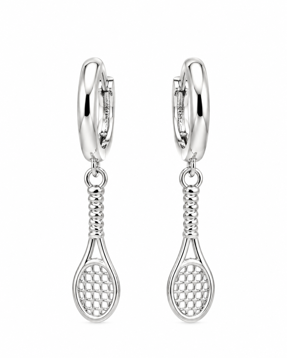 Tennis Racquet Ring Earring