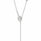Ball Through Tennis Racquet Necklace